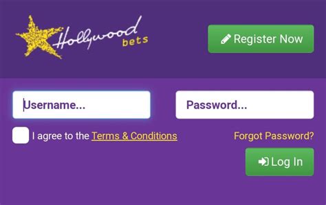 hollywood bet login